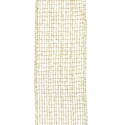 Three Assorted Ivory and Champagne Mesh and Glitter Dots Christmas Ribbons Ribbons|