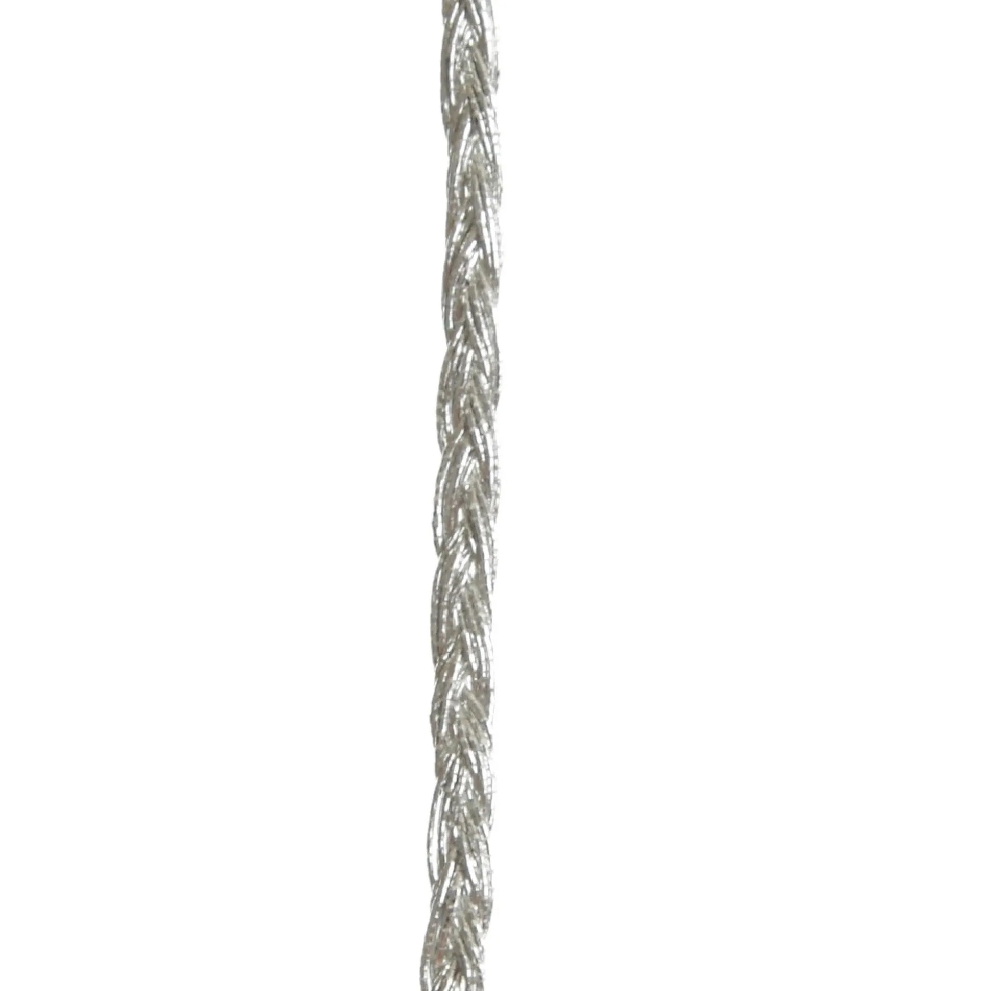 Three Assorted Silver and Blue Braid and Glitter Christmas Ribbons Ribbons|