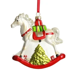Traditional Christmas Rocking Horse Tree Decoration Christmas Tree Decorations|
