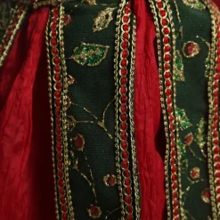 Traditional Cloaked Standing Santa Christmas Ornament Christmas Figurines|