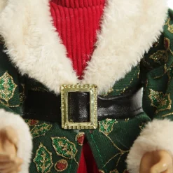 Traditional Mrs Claus Standing Christmas Ornament Christmas Figurines|