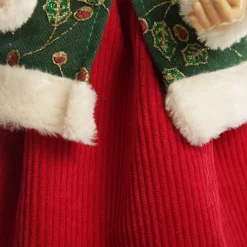 Traditional Mrs Claus Standing Christmas Ornament Christmas Figurines|