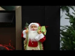 Traditional Standing Santa Christmas Ornament Christmas Figurines|