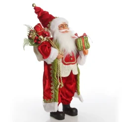 Traditional Standing Santa Christmas Ornament Christmas Figurines|