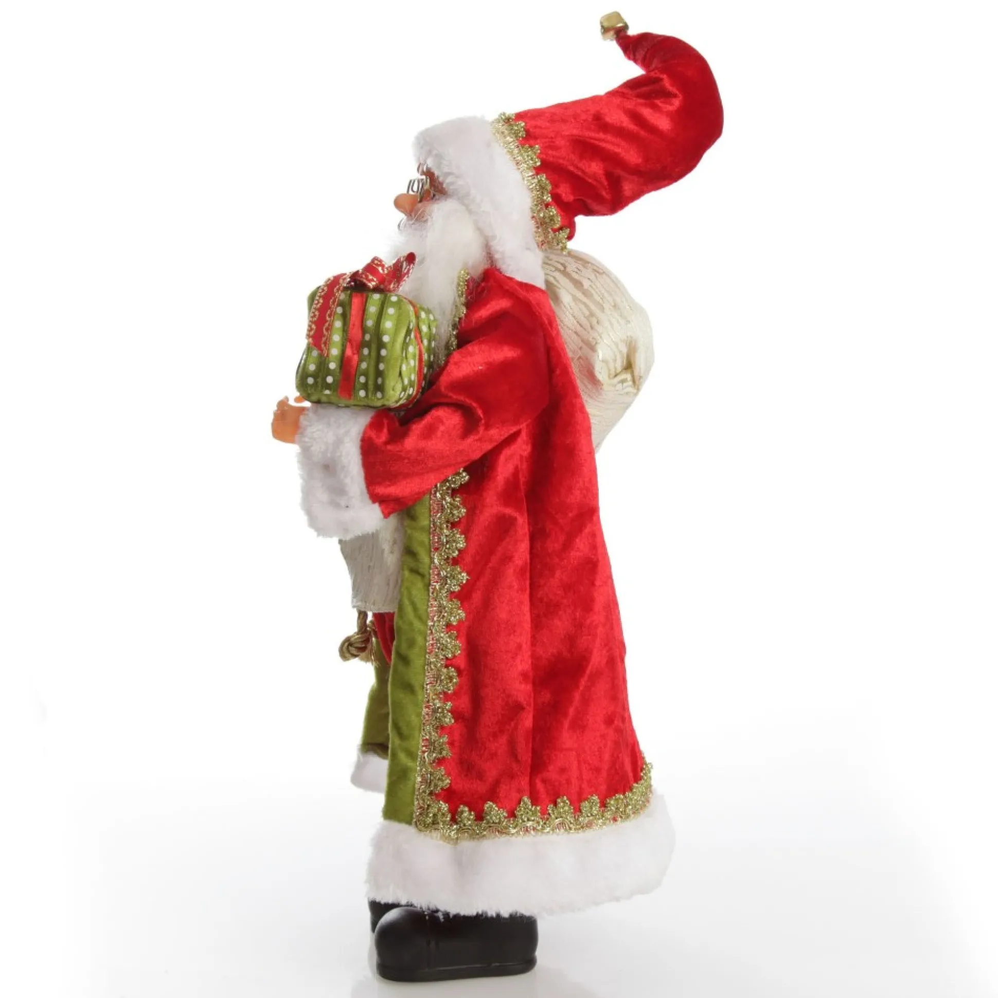 Traditional Standing Santa Christmas Ornament Christmas Figurines|