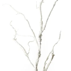 Twig Branch Pearl White Christmas Sprays|