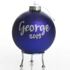 Union Jack UK Flag Christmas Bauble Personalised Baubles|