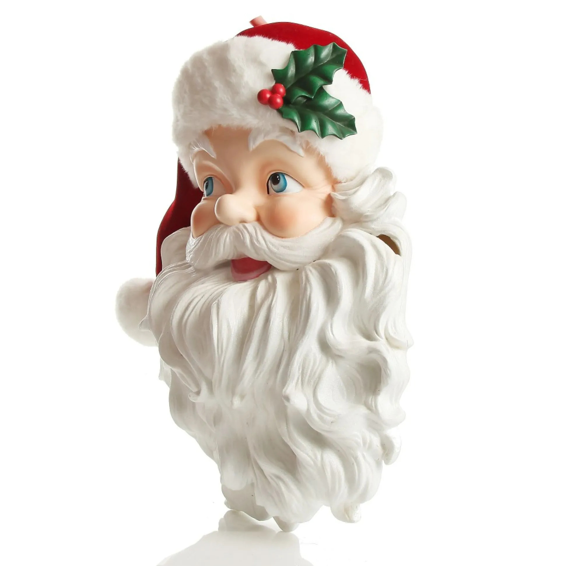 Vintage Red Santa Head Wall Hanging Wall Hangings And Signs|