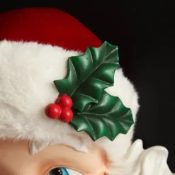 Vintage Red Santa Head Wall Hanging Wall Hangings And Signs|