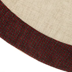 Vintage Reindeer Christmas Tree Skirt Christmas Tree Skirts|