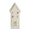 White Christmas Village House Candle Holder Light-Up Scenes And Ornaments|