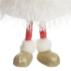 White Dress Fabric Standing Angel Christmas Angels|