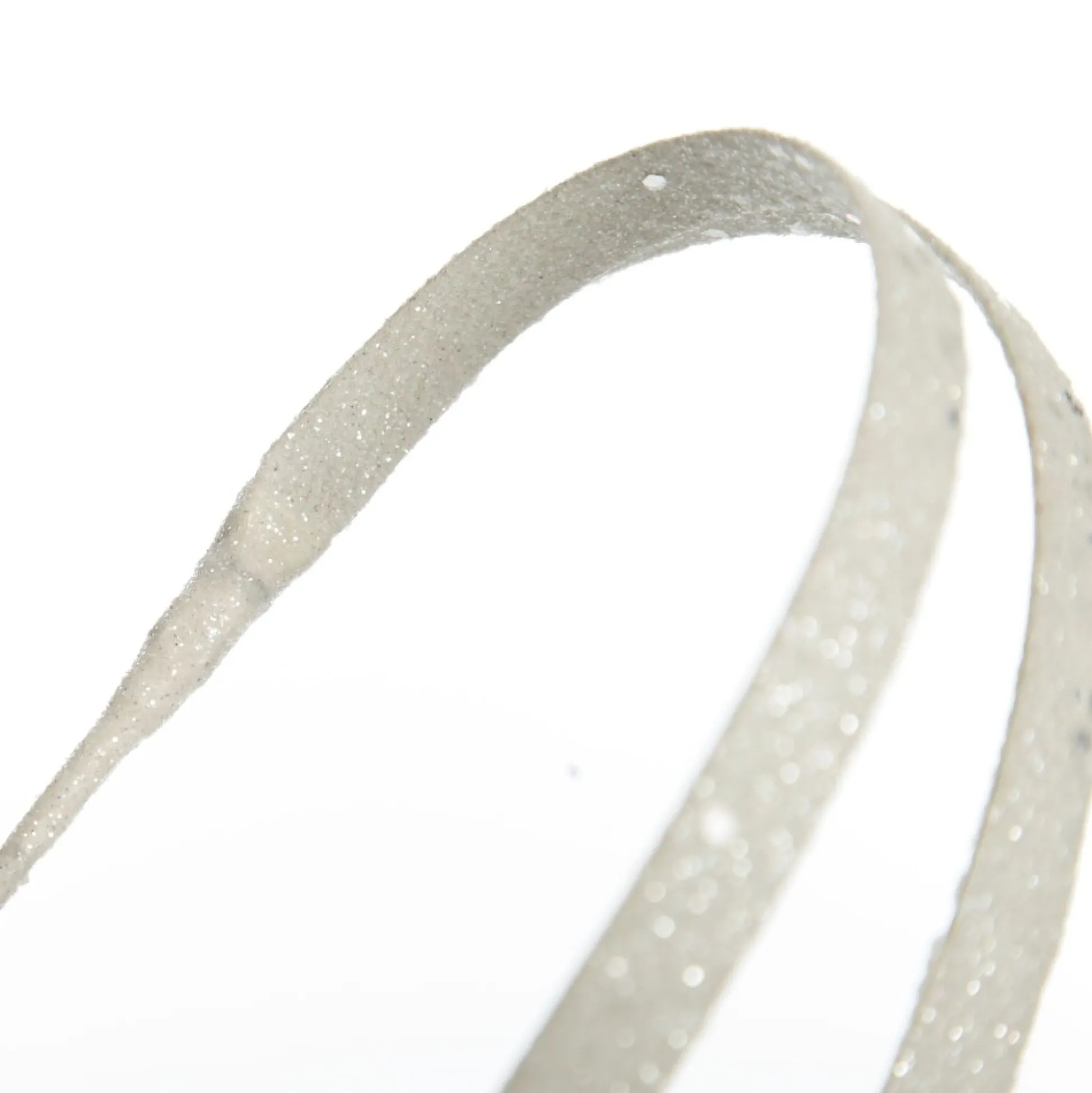 White Glitter Curly Ribbon Christmas Pick Small Christmas Tree Picks|