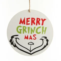 White Merry Grinchmas Christmas Sign Wall Hangings And Signs|