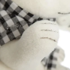 White Mother and Cub Polar Bears Hugging Christmas Birds And Animals|