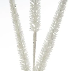 White Pointed Trio Spray Christmas Sprays|