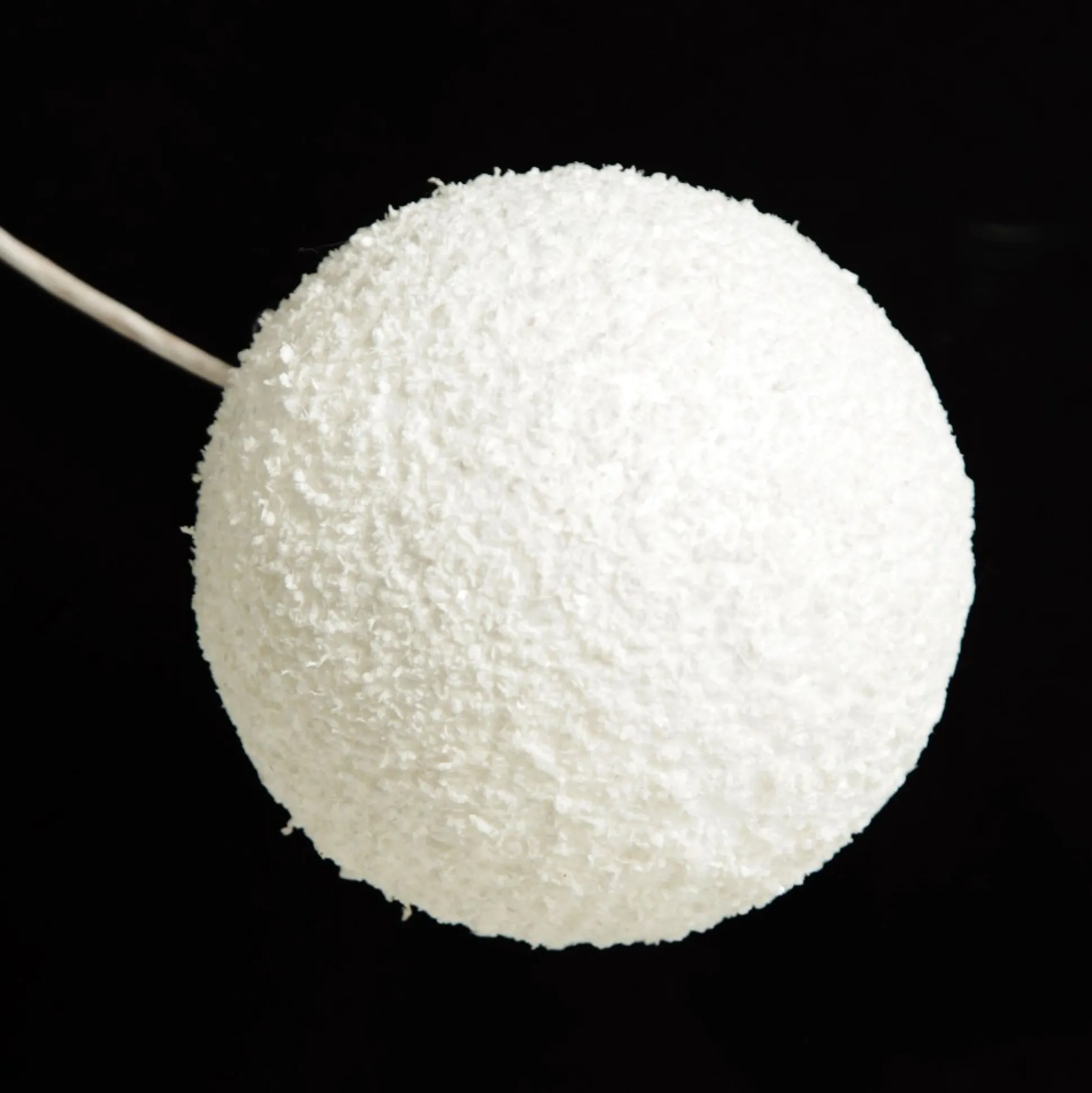 White Snowball Christmas Garland Tree Garlands|