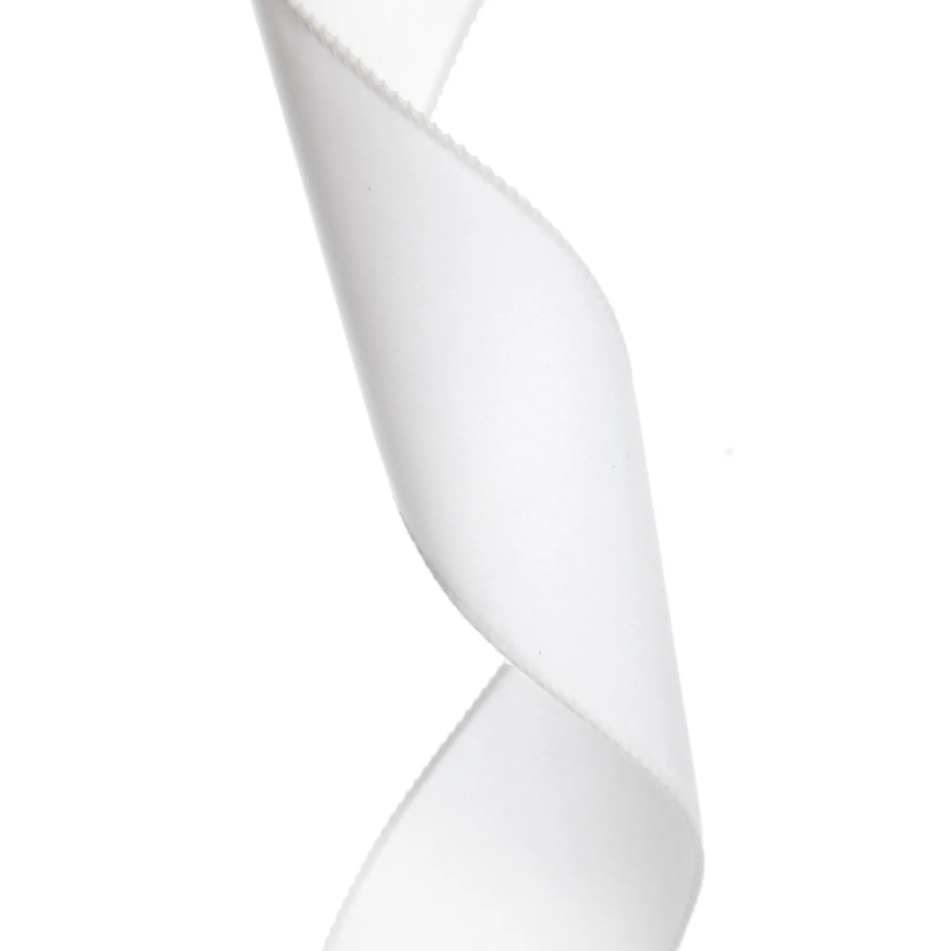 White Velvet Wired Christmas RIbbon - 6.5cm Ribbons|
