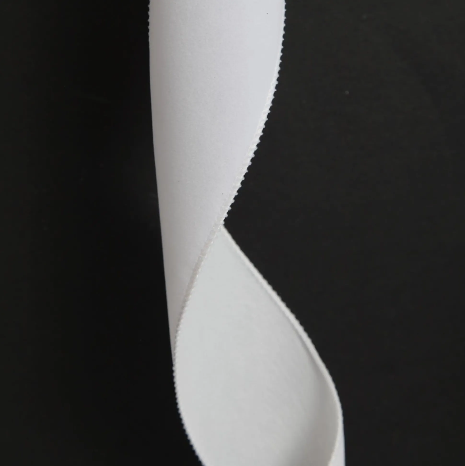 White Velvet Wired Christmas RIbbon - 6.5cm Ribbons|