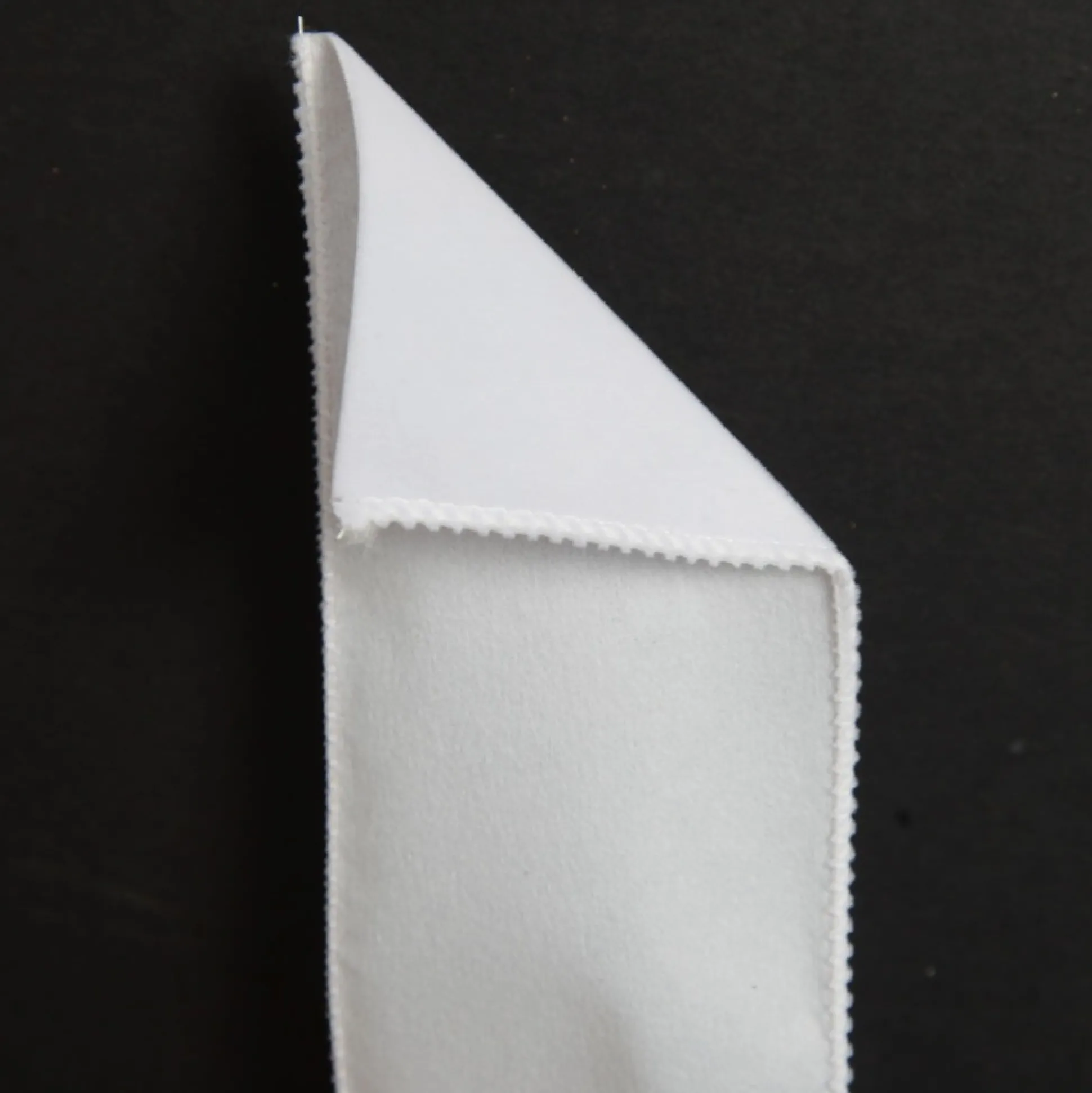 White Velvet Wired Christmas RIbbon - 6.5cm Ribbons|