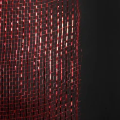 Wide Metallic Red Decomesh Roll Diy Wreaths|