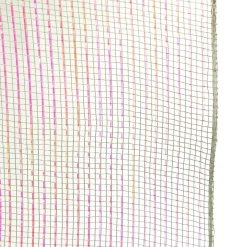 Wide Metallic White Decomesh Roll Diy Wreaths|