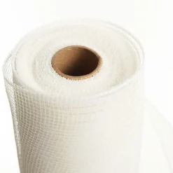 Wide Metallic White Decomesh Roll Diy Wreaths|