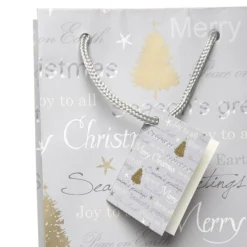 Wine Merry Christmas Gift Bag Gift Wrap, Boxes, Bags & Tags|