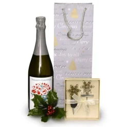 Wine Merry Christmas Gift Bag Gift Wrap, Boxes, Bags & Tags|