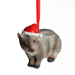 Wombat Australiana Christmas Tree Decoration Australian Tree Decorations|