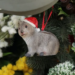 Wombat Australiana Christmas Tree Decoration Australian Tree Decorations|