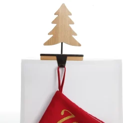 Wood Tree Christmas Stocking Hanger Stocking Hangers|