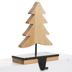 Wood Tree Christmas Stocking Hanger Stocking Hangers|