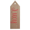 Wooden Stocking or Santa Sack Name Tag Personalised Santa Sacks|